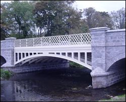 Methlick Bridge cast iron fascias