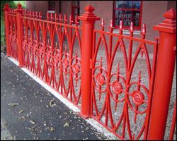 Cast iron gate panels (Fettereso)
